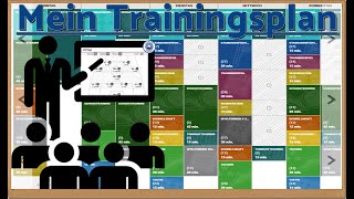 Mein Trainingsplan in Onlineligade ⚽ für 442Flügel [upl. by Haissem]