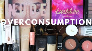 7 WAYS THE BEAUTY COMMUNITY PROMOTES OVERCONSUMPTION  Conscious Consumerism [upl. by Elleoj845]