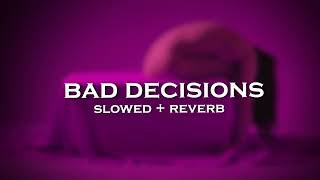 BAD OMENS  bad decisions Slowed  Reverb [upl. by Mixie214]