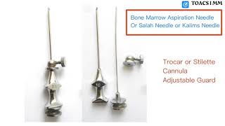 Bone Marrow Aspiration Needle  Salah’s Needle  Kalima Needle  Biopsy Needle [upl. by Christopher]