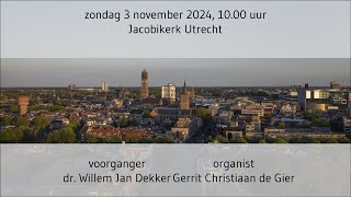 De vreugde van het gebed  live kerkdienst  zondag 3 november  1000 uur [upl. by Yngad]