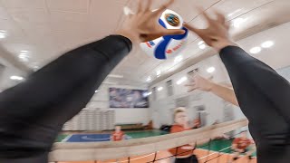 MATCH AGAINST FUTURE CHAMPIONS VOLLEYBALL THROUGH THE EYES OF AN OUTSIDE HITTER [upl. by Incrocci]