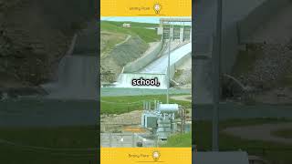 How Do Hydroelectric Dams Work in 60 Seconds [upl. by Ocirderf]