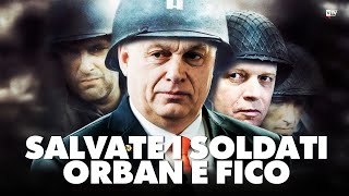 Salvate i soldati Orban e Fico  Dietro il Sipario  Talk Show [upl. by Yvon679]