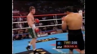 Micky Ward Vs Alfonso Sanchez Highlights Unlikely Knockout [upl. by Kilby622]