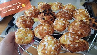 CHOUQUETTES FACILES AVEC LE THERMOMIX TM6 [upl. by Piwowar]