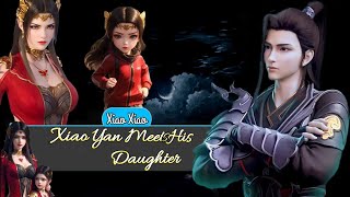 Xiao yan and Medusa Married ❤️ Xiao Yan meets his Daughter  Battle Through The Heavens in hindi [upl. by Anauqahc]