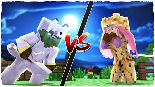 👉 Armadura de PERRO vs armadura de GATO  MINECRAFT [upl. by Godliman]