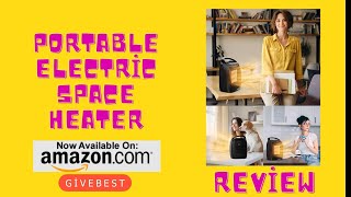 GiveBest  Portable Electric Space Heater [upl. by Nunci494]