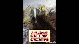 نشت یابی تبریز09148882071نشتیابی تبریز09379241123تشخیص رطوبت ترکیدگیلولهتبریزلوله کشی جزیی [upl. by Val]