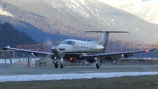 Pilatus PC12 Landing [upl. by Amarillas994]