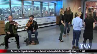 Salut Bonjour  JeanFrançois Berthiaume «câlleur» et danseur [upl. by Riana]