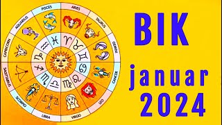 BIK  Horoskop za JANUAR 2024 [upl. by Meyeroff220]