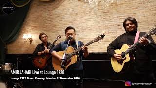 AMIR JAHARI Live at Lounge 1920 [upl. by Ennaehr]