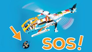 Watch how this LEGO BOOST Rescue Helicopter saves the day [upl. by Florine]