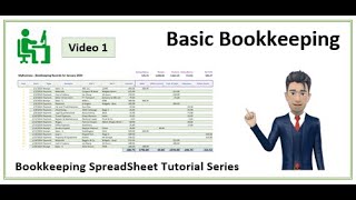 Bookkeeping records using Spreadsheets  The complete guide [upl. by Dinerman]