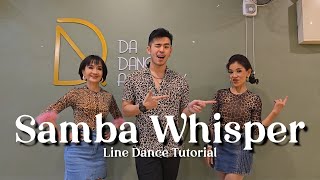 【Line Dance Tutorial】Samba Whisper [upl. by Zandra]