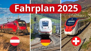 Verbesserungen im nächsten Jahr ja aber auch nein  Das ist der neue Fahrplan 2025 für Ö D CH [upl. by Ellesirg]