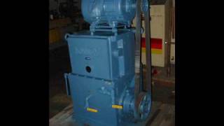 KINNEY KT300D HIGH VACUUM PUMP 6746 [upl. by Eydie980]