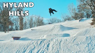 THE BEST PLACE To Snowboard IN THE WORLD Hyland Hills MN 2023 [upl. by Ayaet905]