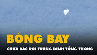 Bóng bay rác Triều Tiên lại rơi trúng Dinh Tổng thống Hàn Quốc [upl. by Ahseram]