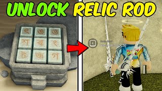 I UNLOCKED NEW RELIC ROD In FISCH Roblox [upl. by Aicilec883]