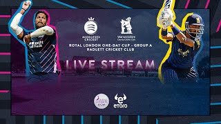 LIVE STREAM  ROYAL LONDON CUP I MIDDLESEX VS WARWICKSHIRE [upl. by Yolane835]