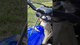 2023 yz450f  stock exhaust sound [upl. by Heisser364]