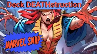 Deck DEATHstruction  MARVEL SNAP [upl. by Norramic]