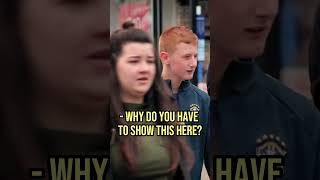 Brave Kid CONFRONTS Vegan Protestor [upl. by Aicetal]