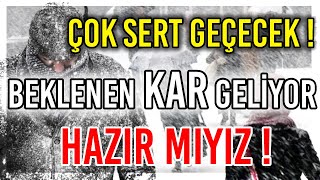 ÇOK YOĞUN KAR GELİYOR   İSTANBUL VE BİR ÇOK ŞEHİRE ÇOK YOĞUN KAR GELİYOR [upl. by Riggins]