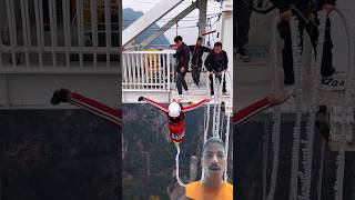 Bungee jumping 😍😱viralvideo shorts [upl. by Arze498]