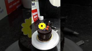 How to making chocolate cake decorationcake cakedecoration viralshort [upl. by Greene]