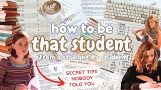 Become a top 1 student ✨💯 study tips organization hacks and motivation to always get straight As [upl. by Melbourne415]