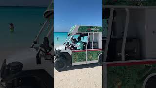 Half Moon Cay Eurodam 2024 Bacardi truck Amazing beach [upl. by Milena]