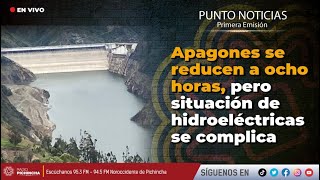 🔴 EnVIVO  Apagones se reducen a ocho horas pero situación de hidroeléctricas se complica [upl. by Ultann]