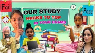 Our Study Hacks To Top In Your Exams  RS 1313 VLOGS  Ramneek Singh 1313 [upl. by Rodie486]