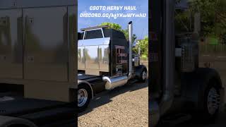 CSOTC HEAVY HAUL W900 HIGHWAY KILLER BY JON RUDA gaming ats americantrucksimulator trucks [upl. by Llerehs]