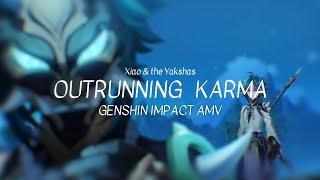 Xiao amp the Yakshas  Outrunning Karma Genshin Impact AMV  GMV  Vesperasa [upl. by Ynahirb311]