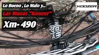 Mazas koozer  Freehub koozer xm490  Rendimiento y sonido koozer 🐝🐝🐝🔊  MTB Ecuador [upl. by Evanne508]