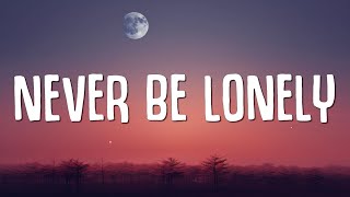 Jax Jones Zoe Wees  Never Be Lonely Lyrics [upl. by Ehav892]