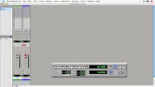 Pro Tools LE  03 Recording 14 Basic Click Track [upl. by Milicent404]