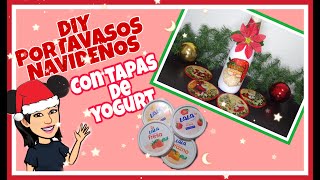 DIY PORTAVASOS NAVIDEÑOS [upl. by Nazar409]