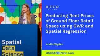 Predicting Rent Prices of Ground Floor Retail Space using GWR and Spatial Regression  RIPCO [upl. by Atcliffe]