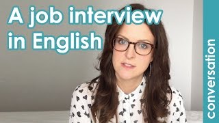 Entrevista de entrenamiento en inglés [upl. by Seeto447]