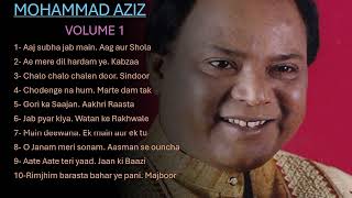 Mohd Aziz Vol 1  Mohd Aziz songs Mohammad Aziz hit songs Mohd Aziz Hindi songs [upl. by Henricks202]