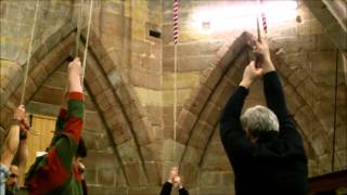 The Bell Ringers at St Marys Church Nantwich [upl. by Cartwright]