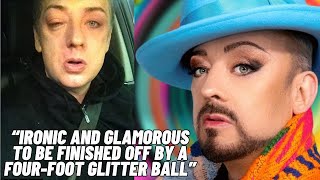 Boy George Was Nearly KILLED By A GIANT DISCO BALL [upl. by Regdirb]