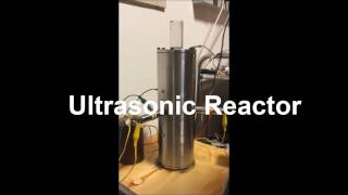 Ultrasonic reactorSonochemical reactorcavitation reactor [upl. by Brandice]