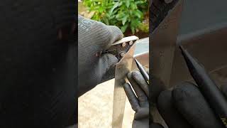 90 degree angle technique and craftsmanship welding weldingtipsandtricks [upl. by Oahc]